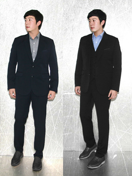 세일★ Solid Suit 자켓+팬츠 SET